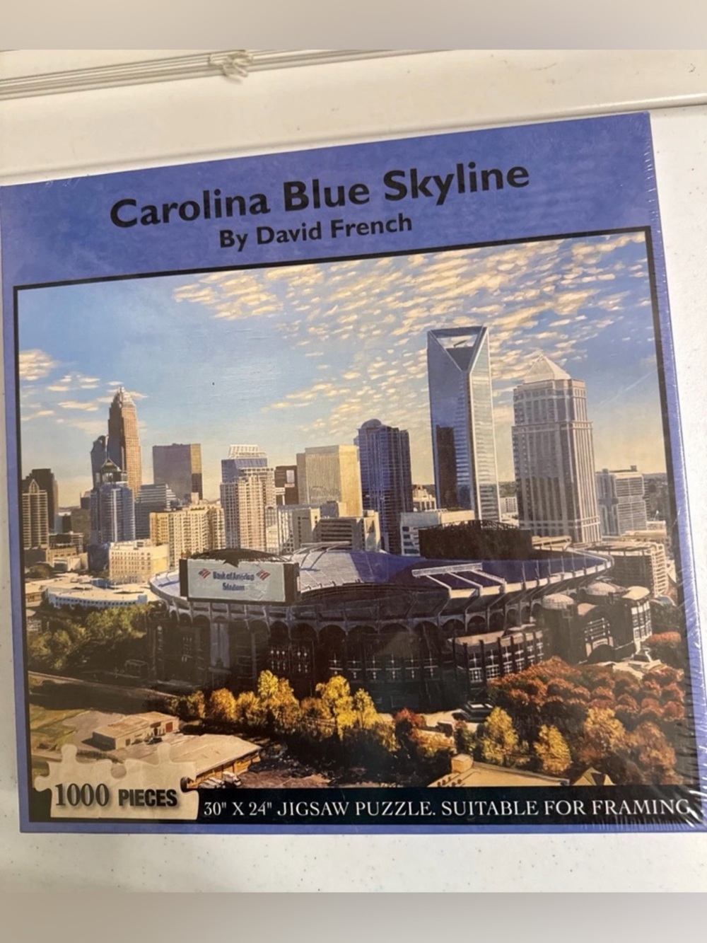 Carolina Blue Skyline Jigsaw Puzzle by David French